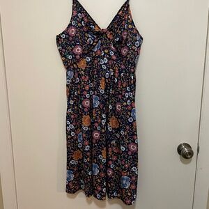 Ouges Midi Strapless Floral Sundress | Size L